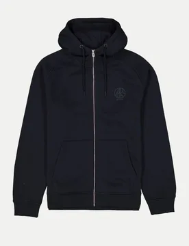 Sweatshirt-Jacke mit Kapuze Schwarz L - Garcia - FashionsVida
