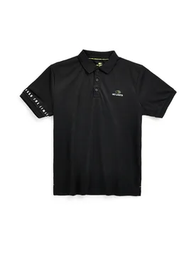Polo nera in poliestere MAPS003S26 L - NO LIMITS - FashionsVida