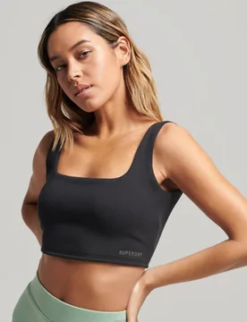 Superdry Women's Tech Bustiertop Schwarz - Größe: 38 - 34.99 - FashionsVida
