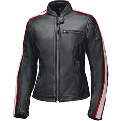 Giacca Moto Donna Brixham Nero Rosso taglia 34