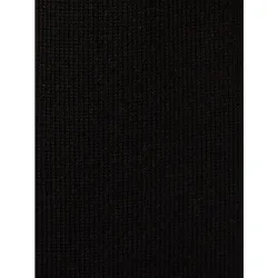 Top de punto de mujer de manga corta con lazada al cuello