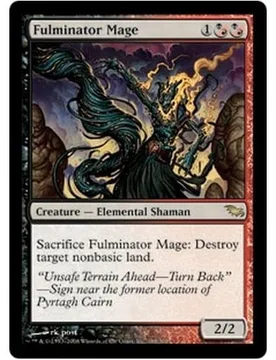 Fulminator Mage (foil) Shadowmoor - Magic: The Gathering - FashionsVida
