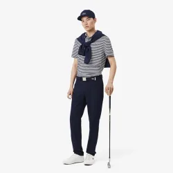 Polo de hombre de golf de corte regular con protección uv de manga corta