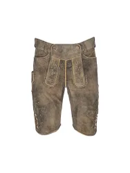 Culotte en cuir FLACHAU marron 46