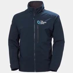 Men's Ocean Race Waterproof Jacket Navy S - Navy Blue - Male