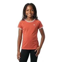 Team Stretch Short Sleeve T-shirt Terracotta 6-8 Years