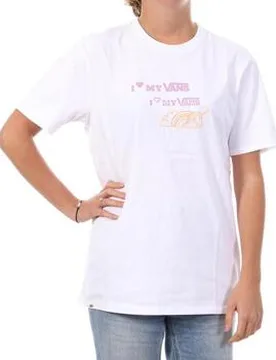 T-Shirt Stamp Logo Ss Tee Eu S;Eu M;Eu L;Eu Xl Female - Vans - FashionsVida
