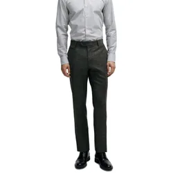 Mens Genius 241 Slim Cut Trousers In Dark Green - Size Small