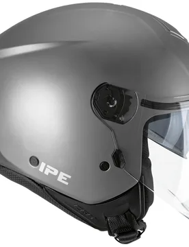 Casco Moto Jet 126A IPE MONO Antracite satinato taglia S - Cgm - FashionsVida