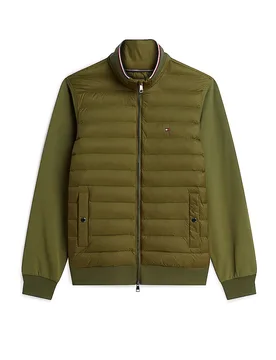 Sweat-shirt zippé olive S - Tommy hilfiger - FashionsVida