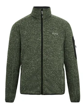 Mens Newhill Marl Full Zip Fleece Jacket (Light Sage) - Sage Green - Size Small - Regatta - FashionsVida
