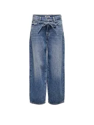 Jeans coupe droite ONLGIANNA bleu 28/L30