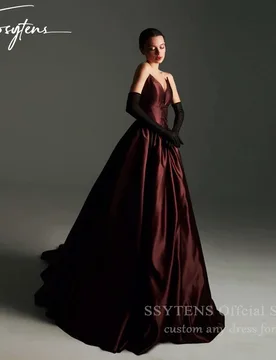 SSYTENS Arab Sleeveless Evening Dresses Sweetheart Sleeveless A-line Special Occasions Prom Gown Long robes de soirée Customized - Aliexpress - FashionsVida