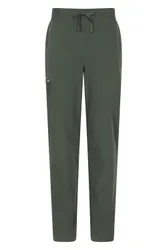 Adventure Water Resistant Womens Trousers - Short Length - Green - Green - Size: 10