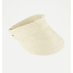 Visera papel con detalle flor