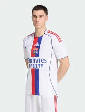 Maglia Home Olympique Lyonnais 25/26 L White - Adidas - FashionsVida