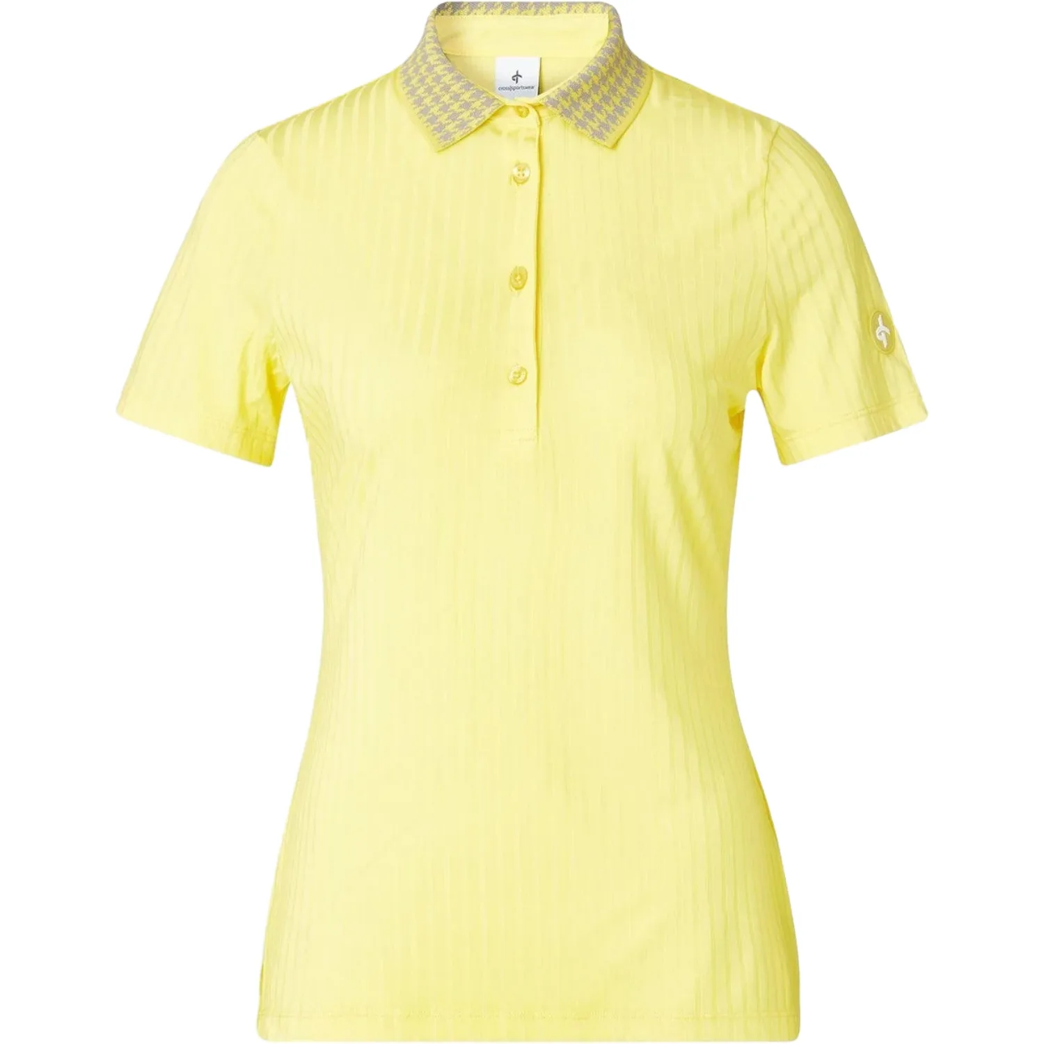 Cross Polo Rib, gelb xs - Cross - FashionsVida