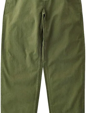 Pantalon décontracté en coton biologique - Pant Olive en Coton - Taille XL - Kaki - Gramicci - FashionsVida