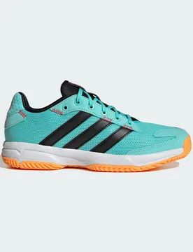 Scarpe Stabil Indoor Junior 35 Flash Aqua / Core Black / Cloud White - Adidas - FashionsVida