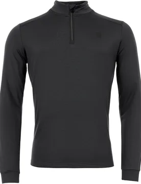 Herren Stehkragenshirt ENDRIK, black - Cavallo - FashionsVida