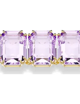 Extender Millenia, Taglio ottagonale, Viola, Finitura oro 18K OS - Swarovski - FashionsVida
