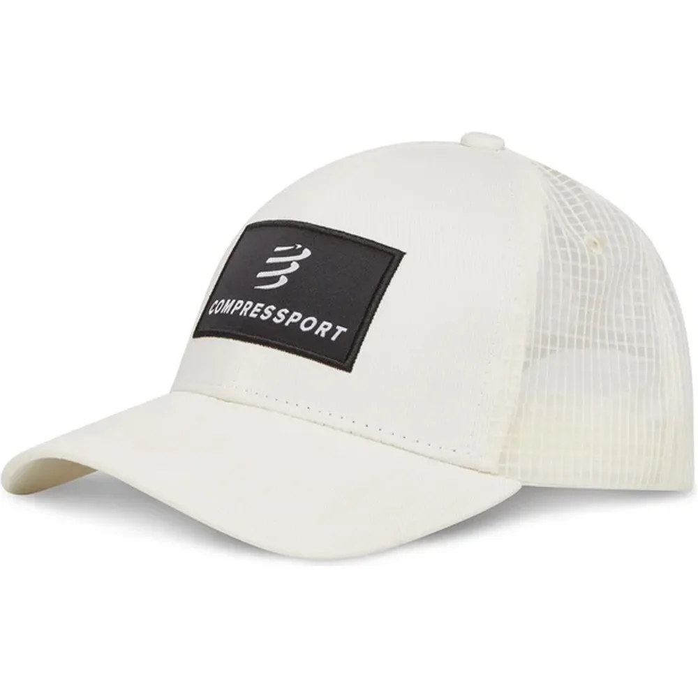 Trucker 6p gorra running Blanco (UNICA) - Compressport - FashionsVida