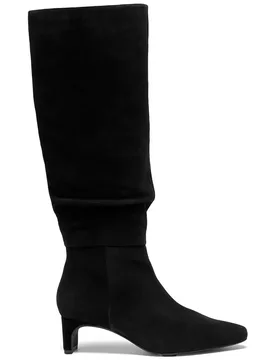 Shoes Stivali Con Tacco Edina Slouch Black Suede EU 37 1/2 - Clarks - FashionsVida