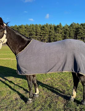 Manski Abschwitzdecke HIGHQUALITY Fleece - grey 115 - Reitsport Manski - FashionsVida