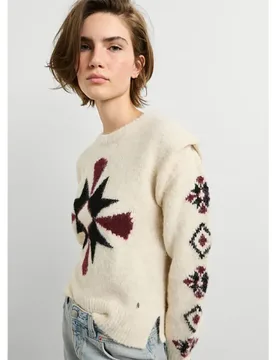 Pull Audrey Mousse White XS - Pepe jeans - FashionsVida