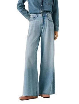 Jeans Taille Haute Jaimy Wide Leg Vintage Worn 30 - Pepe jeans - FashionsVida
