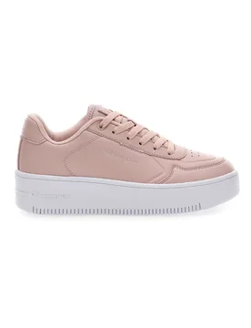 Sneakers Rosa Con Flatform Rebound Platform 38½ - Champion - FashionsVida