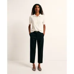 Sfera - Pantalón satén cinturón