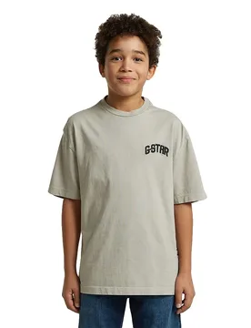 T-shirt à Manches Courtes D29809-01 Grey Alloy 10 Années Garçon - G-Star - FashionsVida