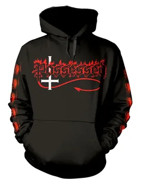 Kapuzenpullover - Beyond the gates - S bis XXL - für Männer - Größe L - schwarz - Lizenziertes Merchandise! - Männer - male - Possessed - FashionsVida