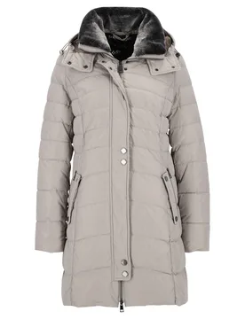 Jacke mit Webpelz female - 44 - FashionsVida