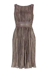 Cocktailkleid aus Plissee Lurex female