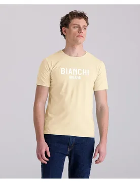 Maglietta A Maniche Corte Bianchi Milano Fan 2025 White - Santini - FashionsVida