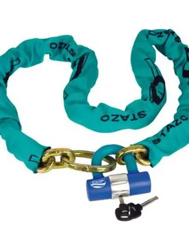 Scep 250 Safety Chain Padlock Grey One Size unisex - Talamex - FashionsVida