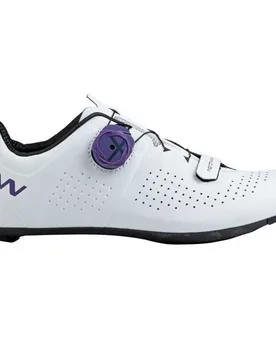 Scarpe Da Strada Storm Carbon White / Purple - Northwave - FashionsVida