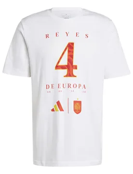 T-Shirt Espagne Euro 2024 - Blanc - male - Size: L - Adidas - FashionsVida