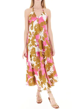 LIU JO Abito scollo halter ROSA 38 - Liu jo - FashionsVida