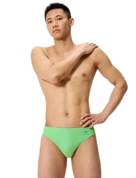 Solid Swimming Brief Screaming Green UK 30 Men - Speedo - FashionsVida