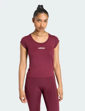 T-shirt Hyperglam Baby S Maroon - Adidas - FashionsVida