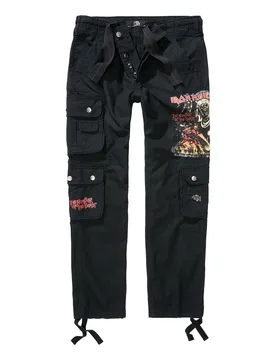 Cargohose - Pure Slim Trousers - S bis 5XL - für Männer - Größe S - schwarz - Lizenziertes Merchandise! - Männer - male - Iron Maiden - FashionsVida
