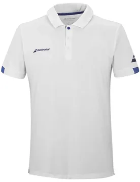 Play Short Sleeve Polo Refurbished White / White XL - Babolat - FashionsVida