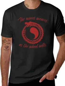 The Wheel Weaves as The Wheel Wills Wheel of Time Dragon Parody T-Shirt sweat funnys t shirts for men graphic - Aliexpress - FashionsVida