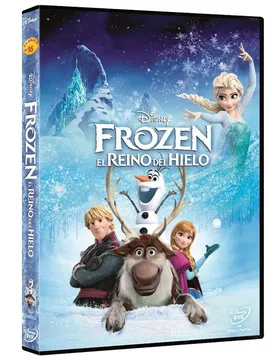 Dvd La Reine Des Neiges Espagnol Multicolor One Size unisex - Disney - FashionsVida