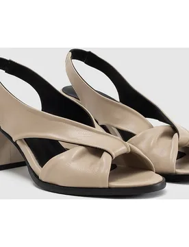 Sandalias de salón de mujer en piel - Dansi - FashionsVida
