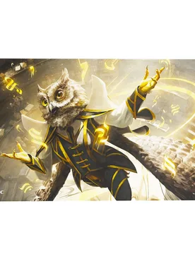 MTG Secrets of Strixhaven Prime Playmat - Stirring Hopesinger - Gamegenic - FashionsVida