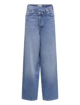 ONLELLA-AMBER LW ASY BAGGY DNM TAI8 female - XS / /32 - FashionsVida